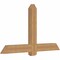 Ekena Millwork Eugene Smooth Timber Gable Bracket, Western Red Cedar, 60"W x 35"H x 3 1/2"D x 5 1/2"F, 14/12 Pitch GBW060X35X0406EUG00SWR - alternate 3
